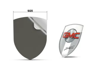 GMC Stoßstangenaufkleber Eigen Pro Max Haltbar Modern Stil